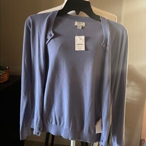 NWT J. Crew Lilac Women’s Cardigan Sweater SZ XS